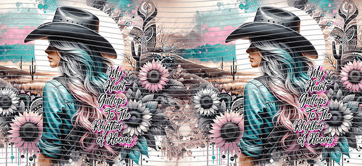 16oz Sunflower Girl-SU-92